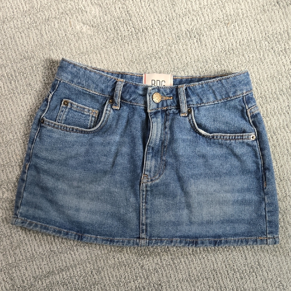 Denim Mini Skirt